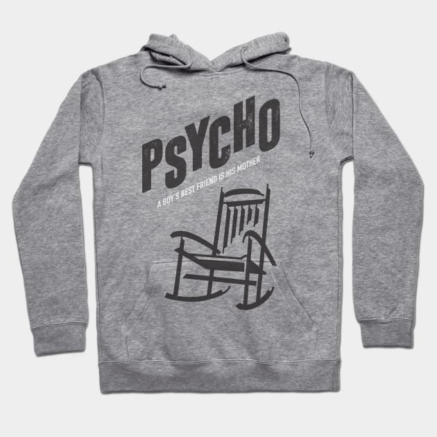 Psycho - Alternative Movie Poster Hoodie by MoviePosterBoy